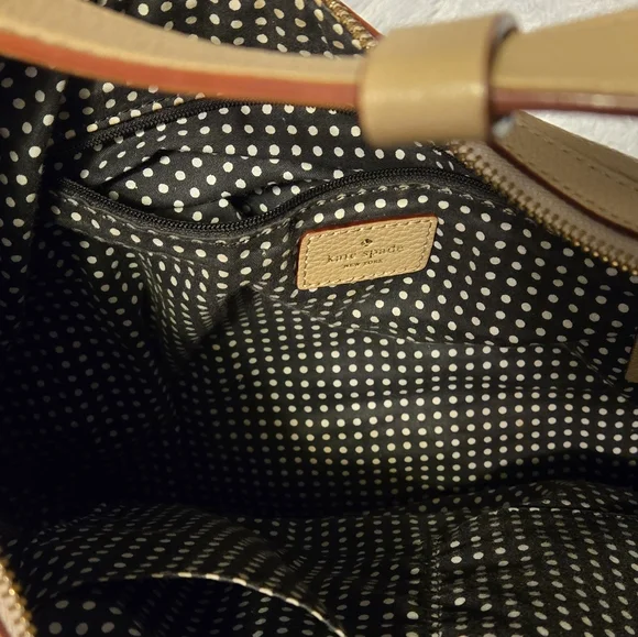Kate Spade New York Hobo with Dust Bag Color Tan - Picture 7 of 10